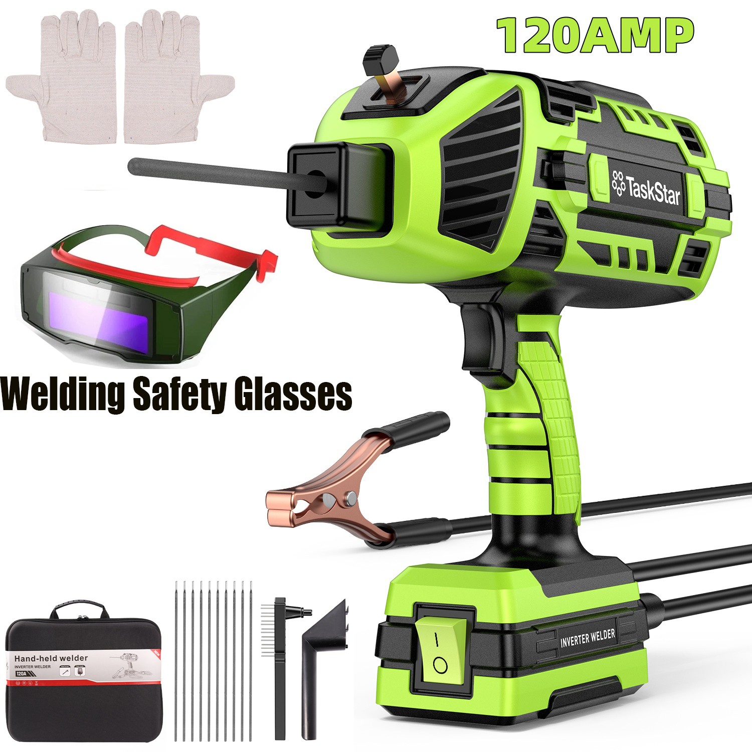Portable Welding Generator - Taskstar IGBT Hand Held Welder Machine