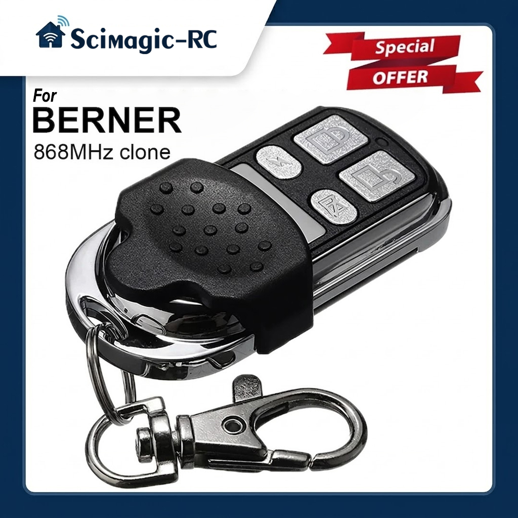 Heavy Equipment Garage - Berner 868 Mhz Garage Door Opener