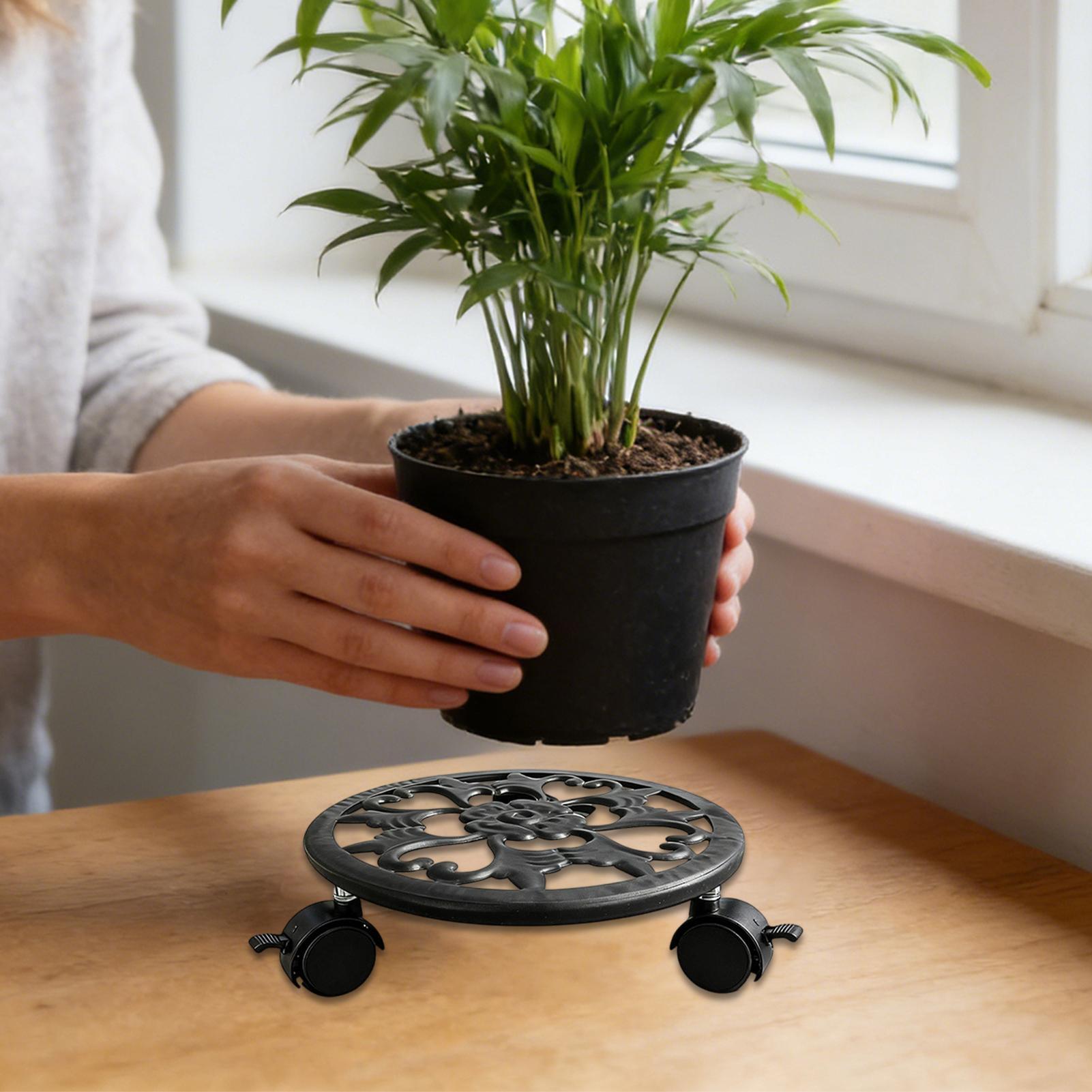 Plant Stand with Wheels Heavy  - Heavy Equipment Tires 评论和价格