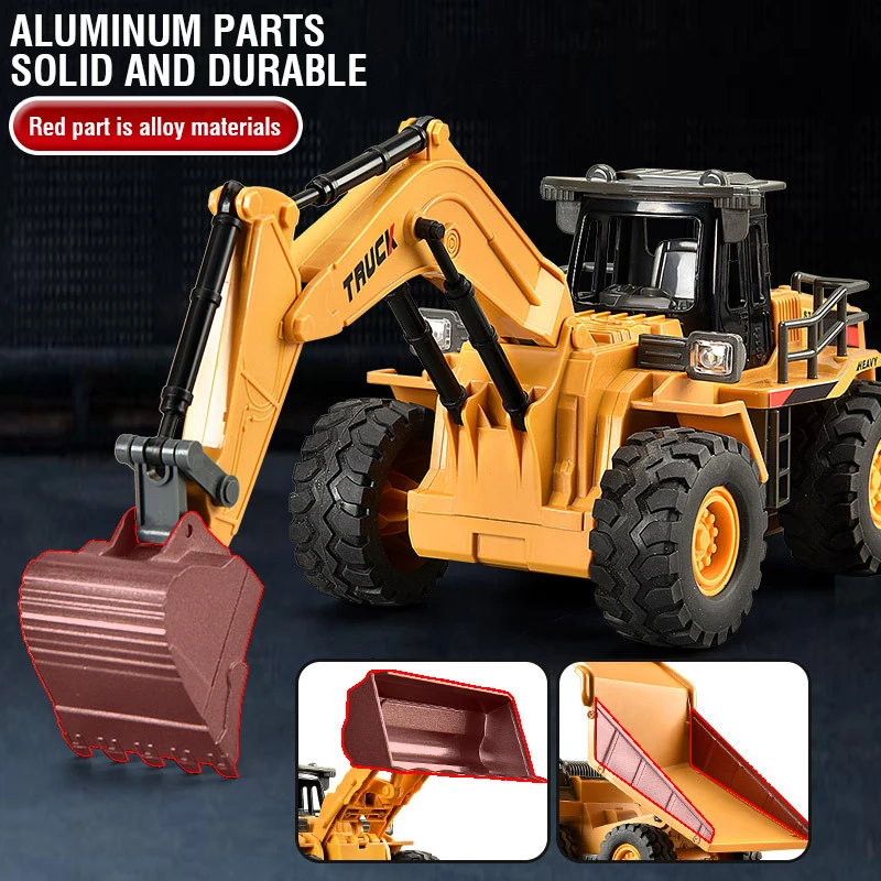 2.4G Alloy Remote Control Exca - Heavy Equipment Operation 评论和价格
