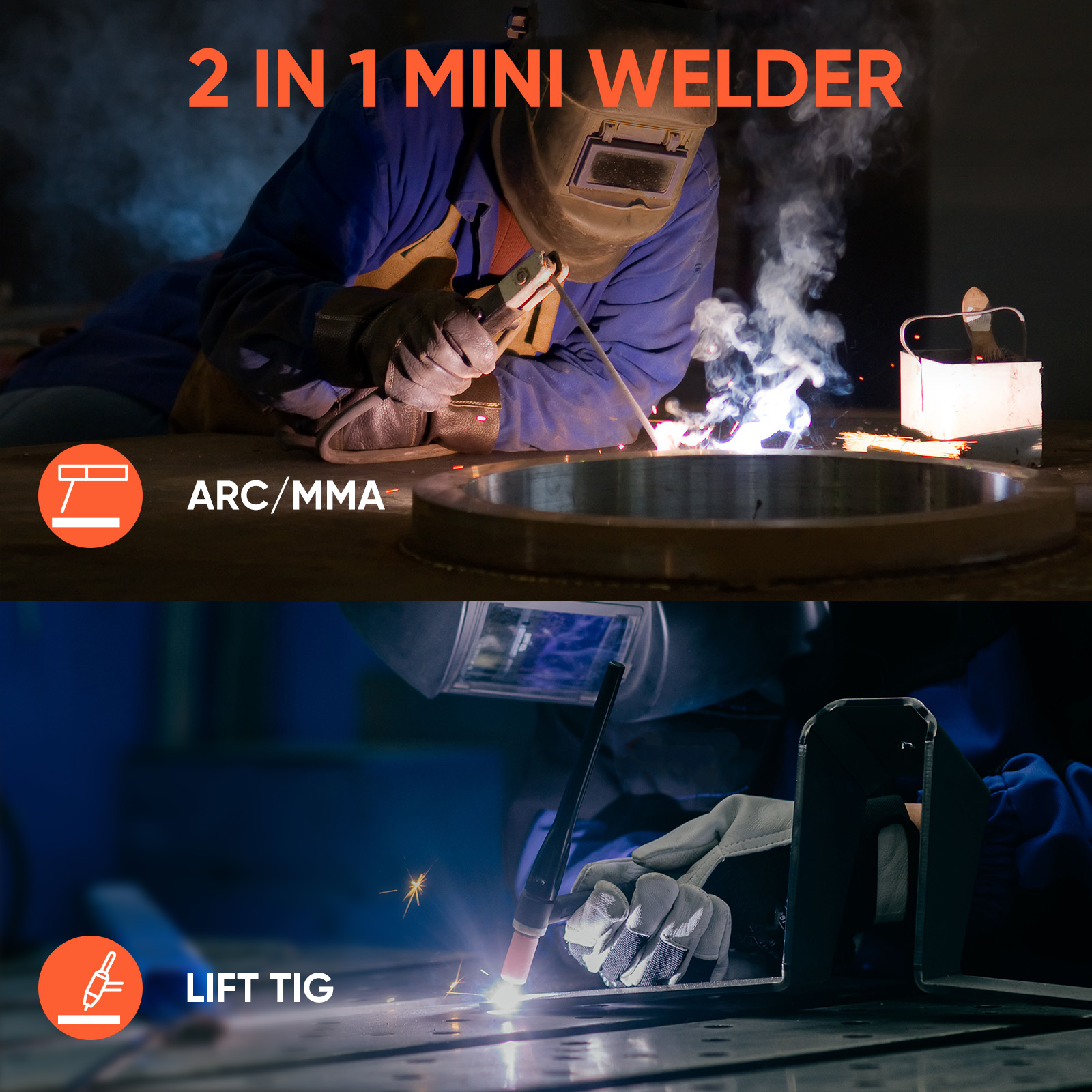 HITBOX ARC200S 110V Mini Porta - Portable Welding Generator 评论和价格