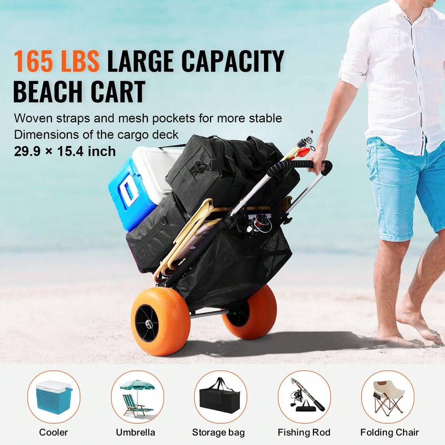 Beach Dolly With Big Wheels Fo - Heavy Equipment Tires 评论和价格