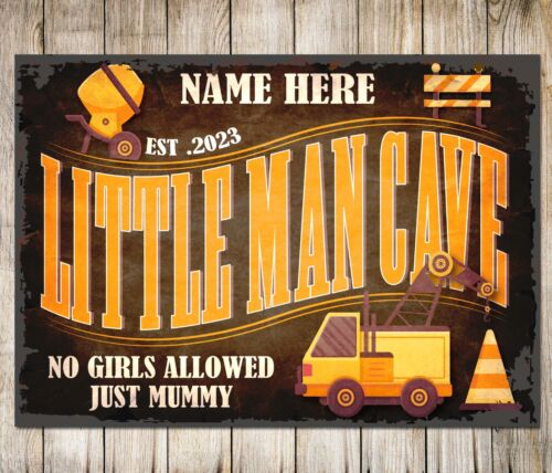 Personalised Heavy Equipment L - Heavy Equipment Sign 评论和价格