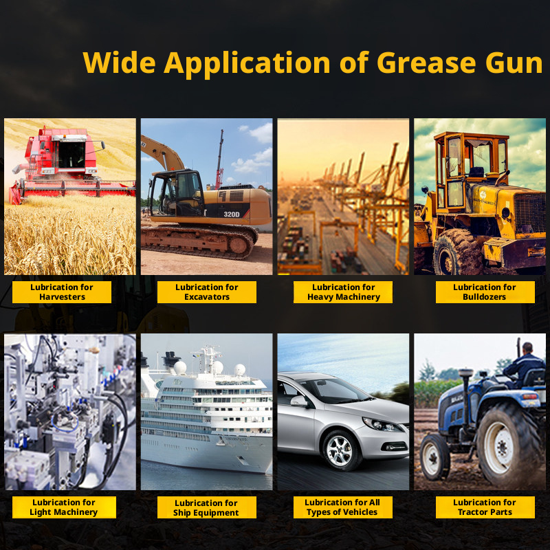 Heavy Duty Air Grease Gun 600m - Grease For Heavy Equipment 评论和价格