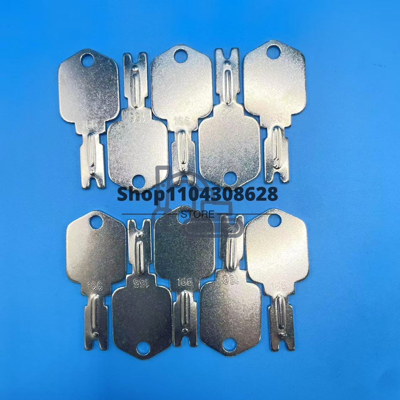 10PCS 166 Ignition Keys Forkli - Heavy Equipment Forklift 评论和价格