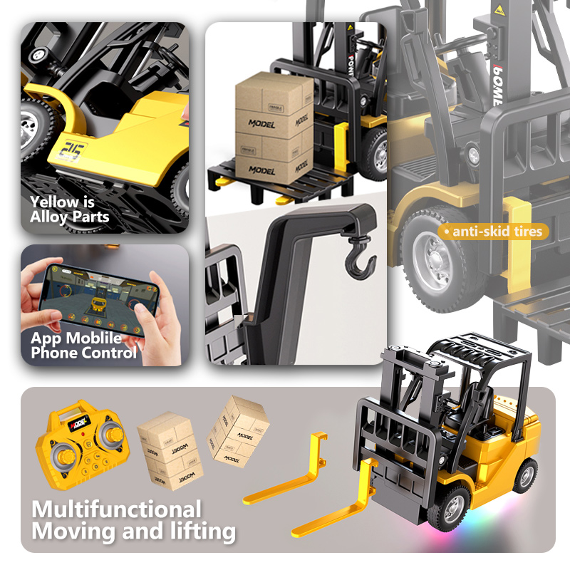 1:64 Mini Remote Control Forkl - Heavy Equipment Operation 评论和价格