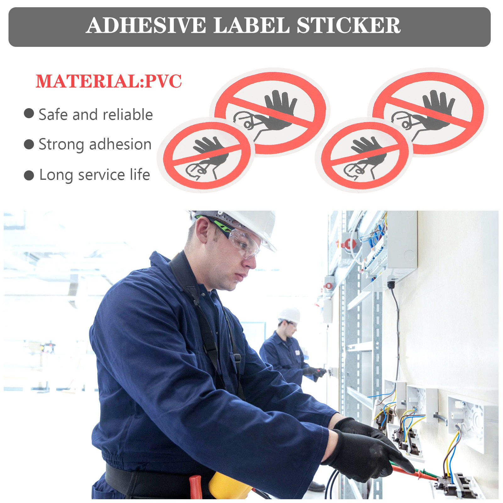 20Pcs No Entrance Warning Labe - Heavy Equipment Sign 评论和价格