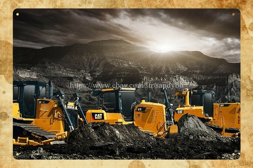 Catepillar CAT heavy equipment - Heavy Equipment Sign 评论和价格